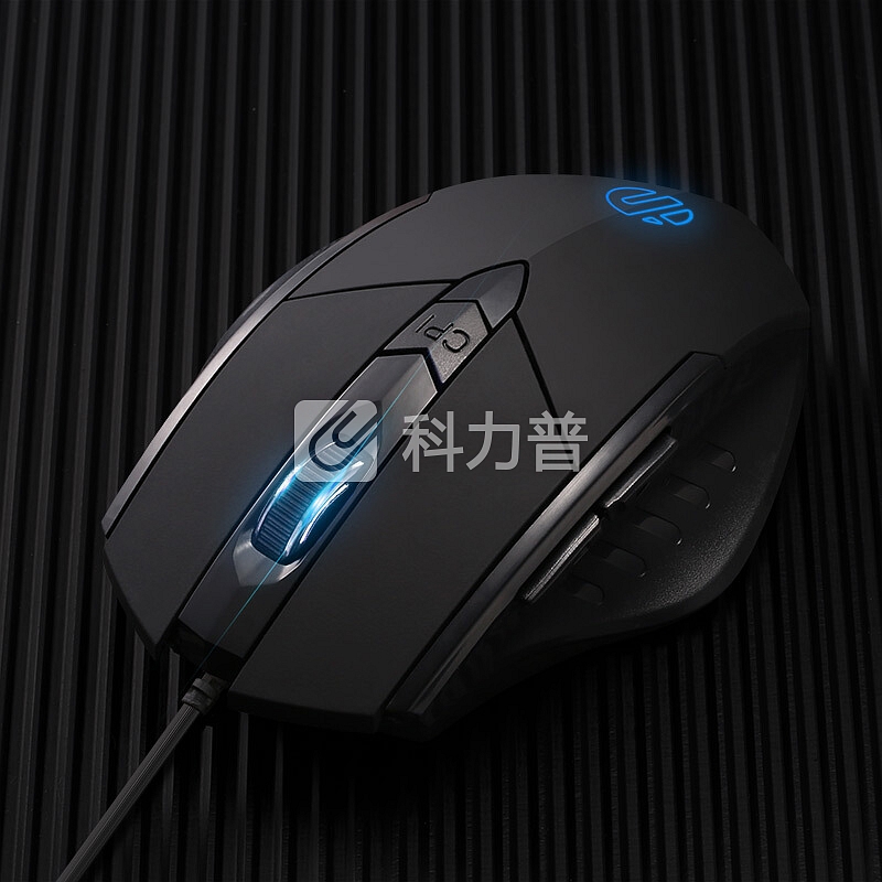 英菲克(INPHIC)PW1h有线游戏鼠标宏定义光电USB笔记本家用办公电脑台式CF电竞机械lol 黑色