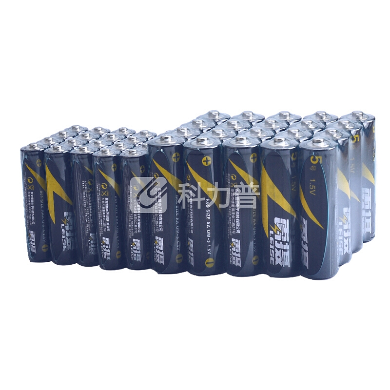 雷摄 LEISE 5号碳性20粒+7号碳性20粒混搭 适用于：低耗儿童玩具剃须刀收音机遥控挂钟鼠标键盘