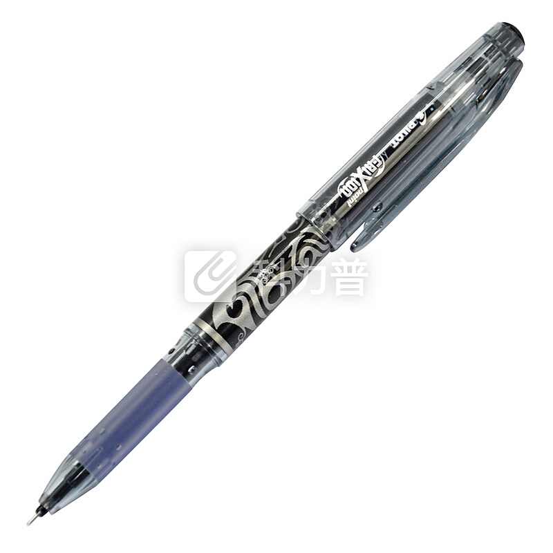 日本百乐(PILOT)针管式可擦中性笔热可擦水笔 黑色 0.5mm 12支装 BL-FRP5原装进口