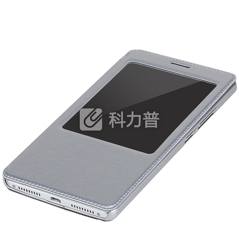 Freeson 视窗支架皮套智能休眠保护套/手机壳 适用于华为Mate 8 银色