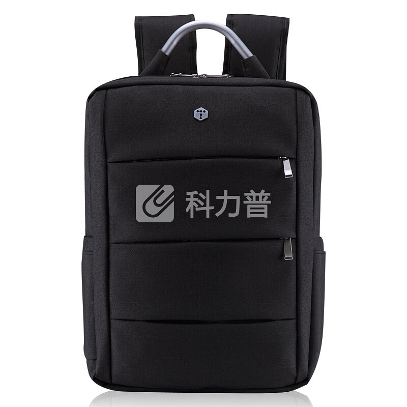 泰若（Taero）双肩背包 防水面料通用商务休闲双肩包笔记本电脑包 15.6英寸 9905 黑色