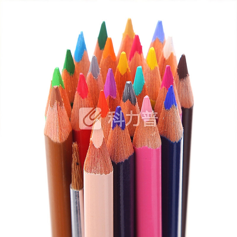 LYRA德国艺雅水溶性彩色铅笔24色彩铅笔涂色填色彩笔绘画笔纸盒套装L2531240