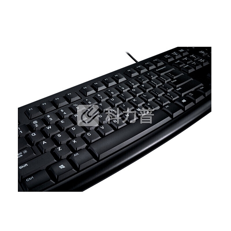 罗技 Logitech 罗技（Logitech）K120有线USB键盘 家用办公电脑笔记本通用U口键盘 黑色