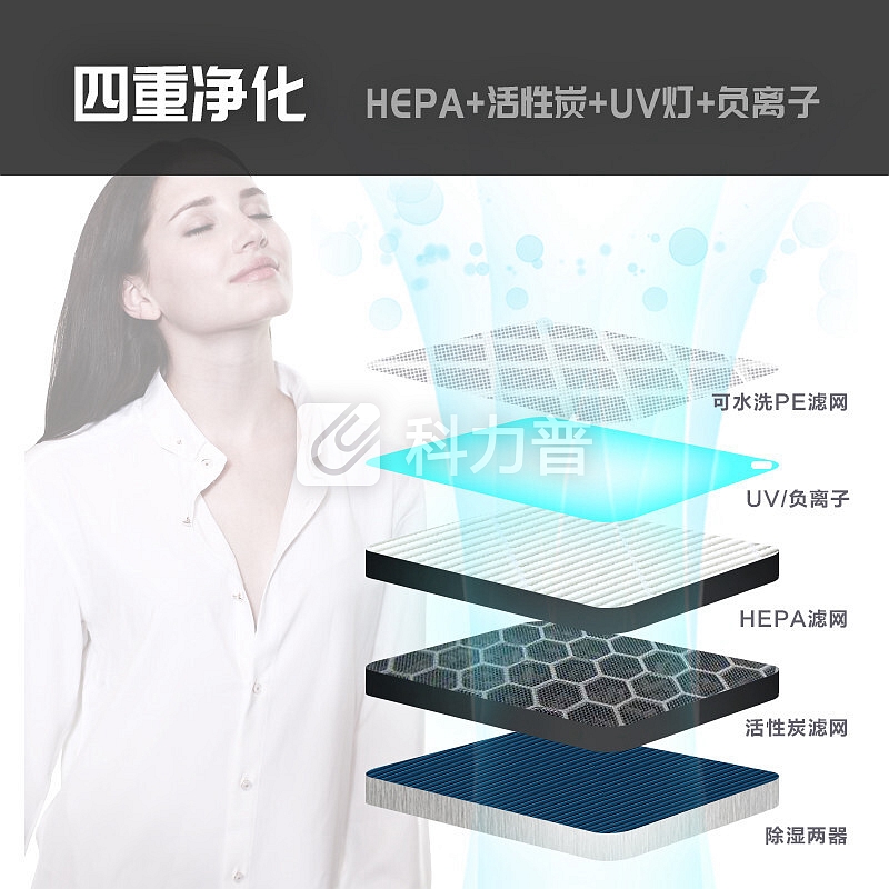 松井 SONGJING 松井（SONGJING）除湿机/抽湿机 除湿量55升/天 适用面积50-160平方米 家用工业地下室除湿器干燥机SJ-552E