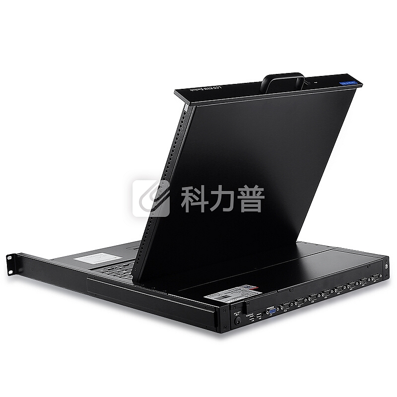 胜为(shengwei)KVM切换器8口 带19英寸LCD显示器配VGA接口线 8进1出电脑显示器转换器键盘鼠标共享 KS-1908