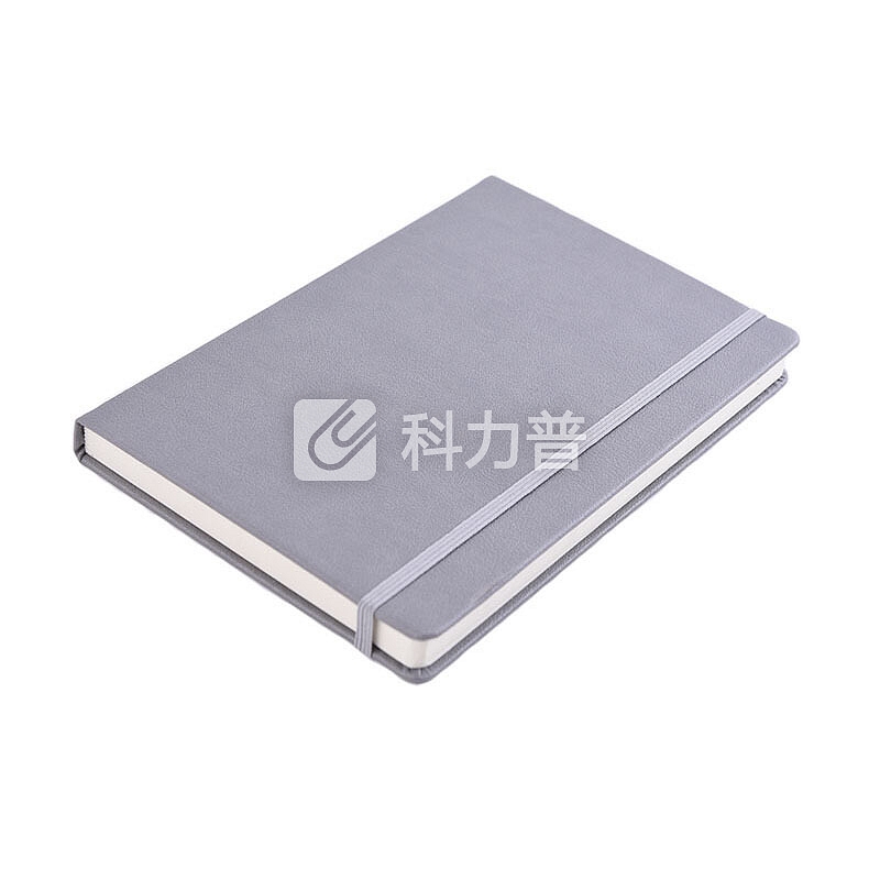 正彩(ZNCI)A5绑带笔记本文具/日记本/记事本/皮面本子商务办公用品136页 4316-A5灰色