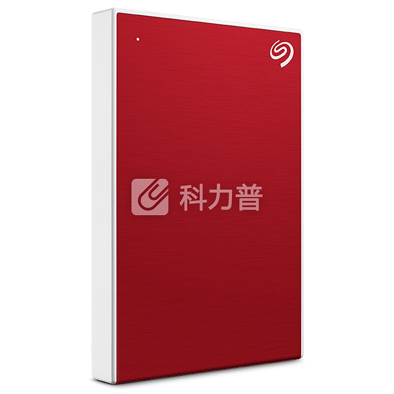 希捷(Seagate)1TB USB3.0 移动硬盘 Backup Plus 铭 2.5英寸 时尚金属拉丝表面 自动备份 轻薄便携 红