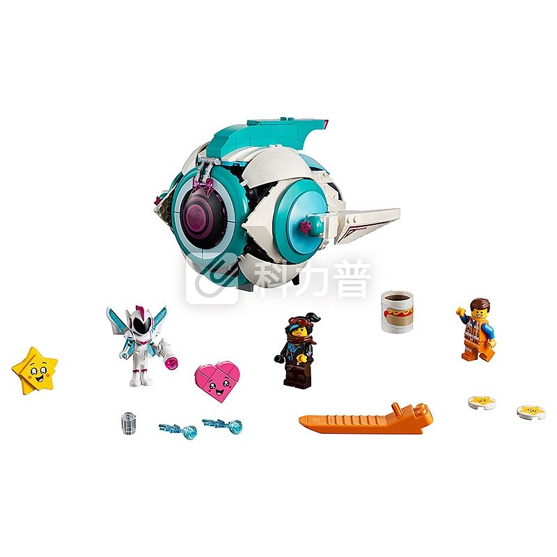 乐高(LEGO)积木 LEGO Movie乐高大电影2甜美梅亨的西斯塔太空船9岁+ 70830 儿童玩具 男孩女孩生日礼物