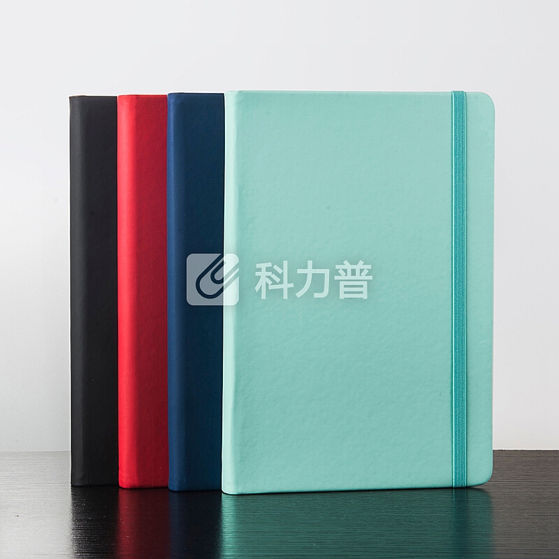 金隆兴(Glosen)时尚简约笔记本子 创意商务记事本办公文具加厚皮面本学生日记本会议记录本子 8268 黑色