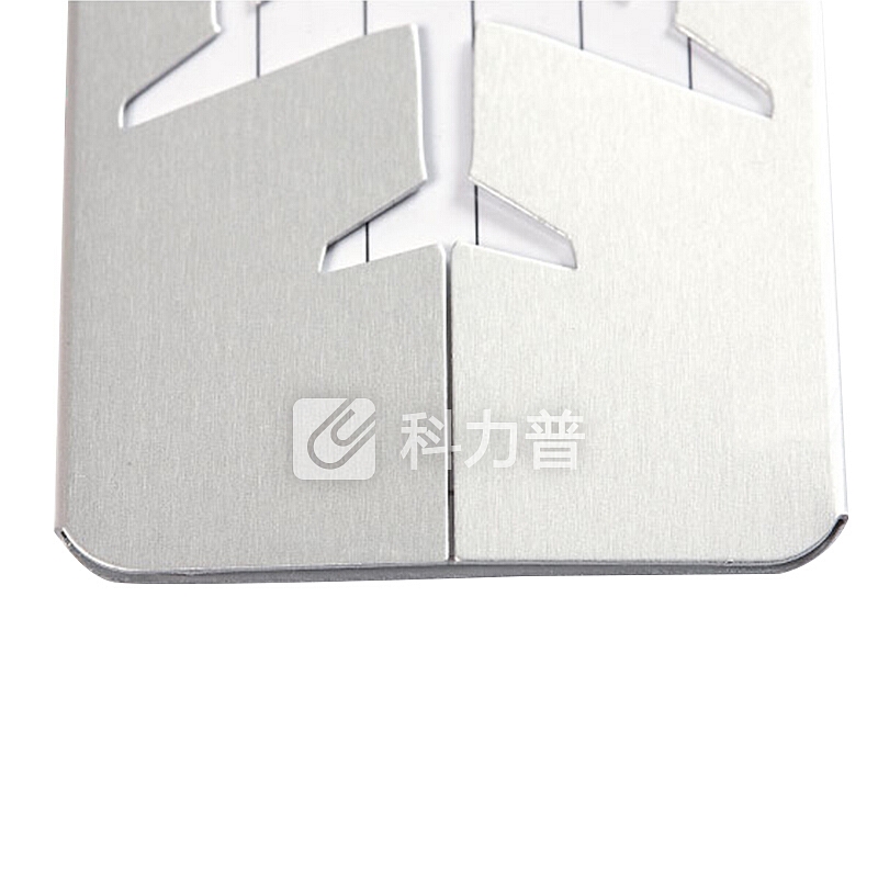 班哲尼 旅行箱铝合金行李牌 金属登机牌旅行箱托运牌拉杆箱标识牌 含手写卡纸 飞机拉丝银