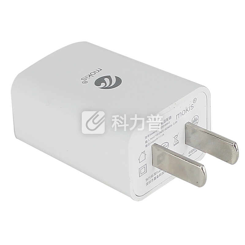 摩奇思(mokis)Type-C数据线充电线 1米编织土豪金+5V/1A手机充电器套装 适于华为P9/mate9/荣耀V8/乐视/小米5