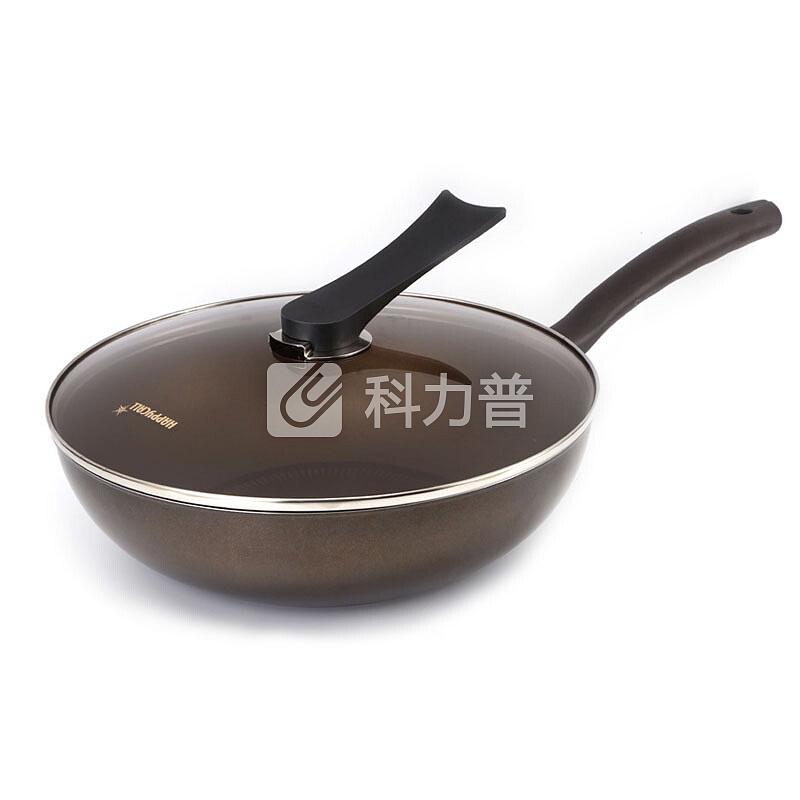 HAPPYCALL HAPPYCALL 乐唤 韩国进口黄金尊贵系列不粘锅 炒锅32cm