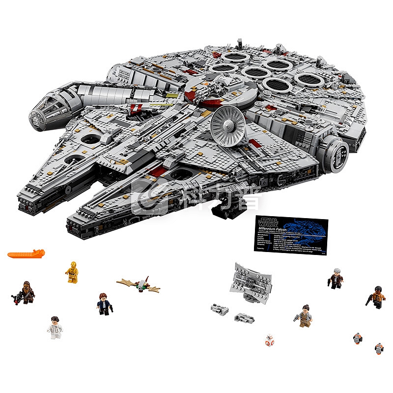 乐高(LEGO)积木 星球大战Star Wars豪华千年隼16岁+ 75192 儿童玩具 成人粉丝限量收藏