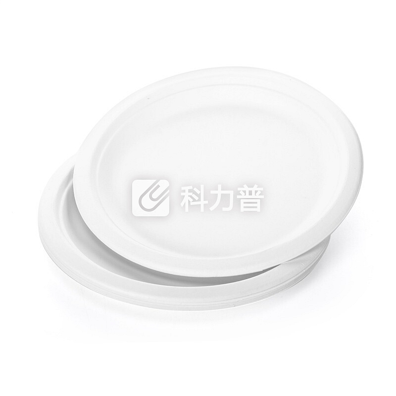 新鲜生活 一次性餐盘 纸浆盘子￠230mm*10只装 SH-7303