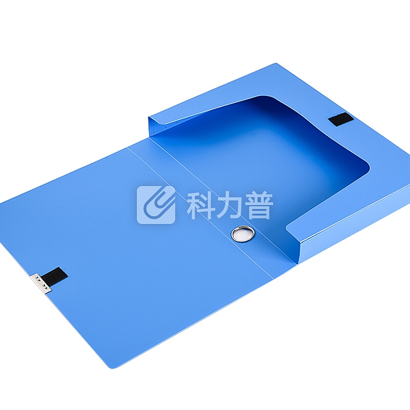 正彩(ZNCI)pp档案盒A4文件资料盒35mm办公用品文具18个装 1308蓝色