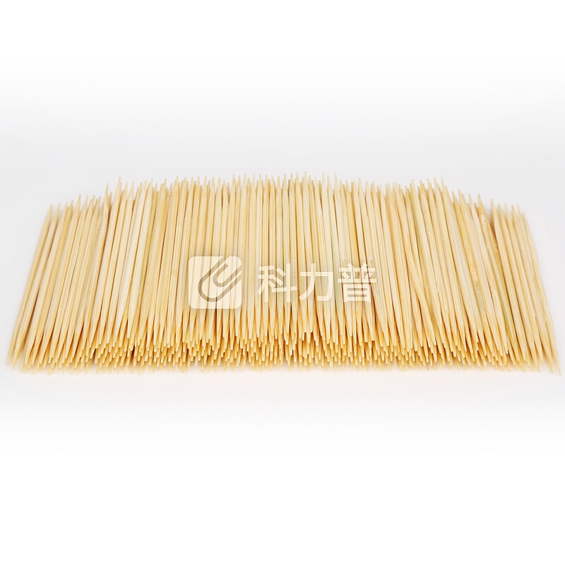 美丽雅 袋装牙签400支装 双头使用清洁牙缝剔牙棒 家用水果签