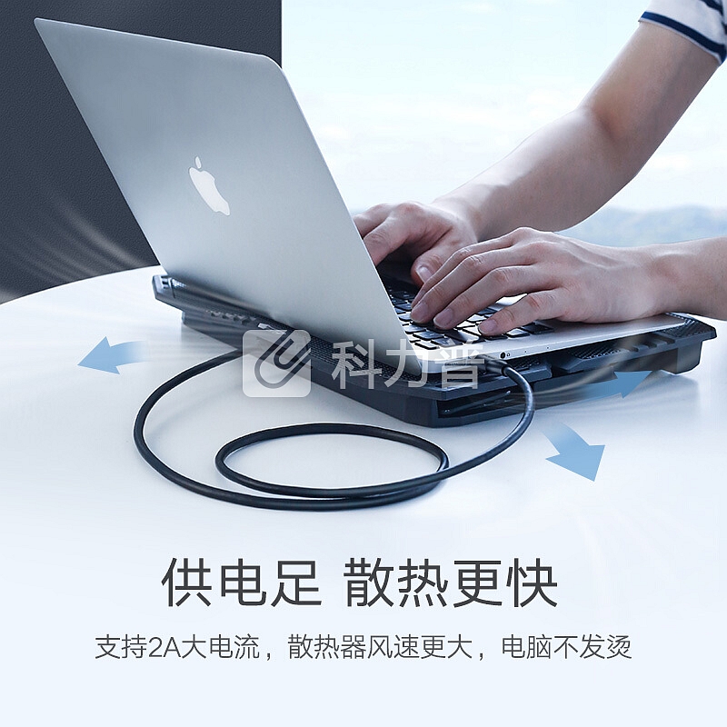 绿联(UGREEN)USB3.0数据线公对公 双头移动硬盘盒高速传输连接线 笔记本接散热器机顶盒 2米 黑 60526