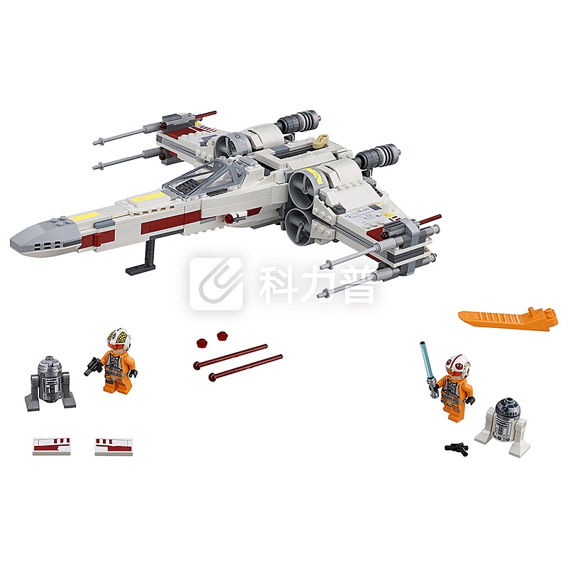 乐高(LEGO)积木 星球大战Star Wars X-翼星际战机(经典战役版)8-14岁 75218 儿童玩具 男孩女孩生日礼物