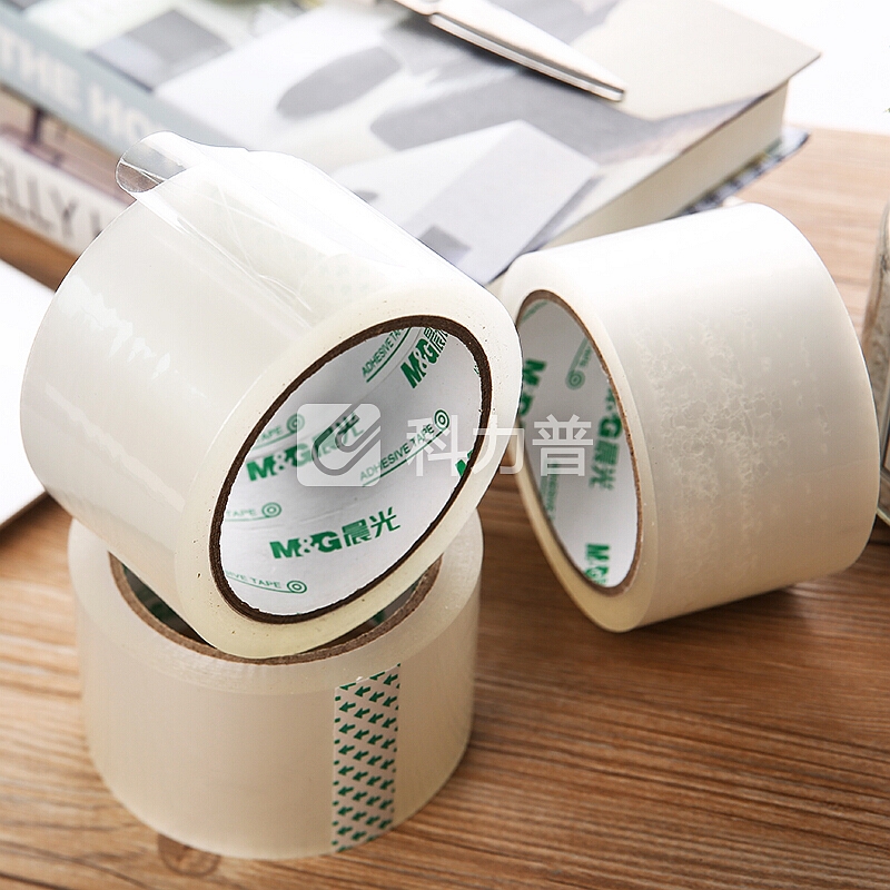 晨光 M＆G 晨光(M&G)60mm*60m(50um)透明封箱打包胶带 6卷/筒AJDN7607 6卷 60mm*60m