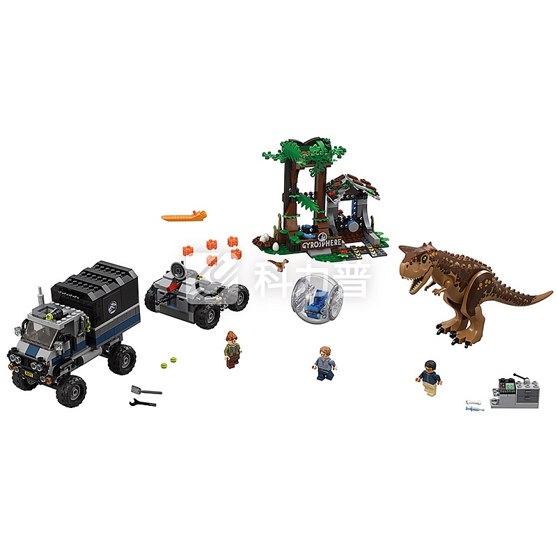 乐高(LEGO)积木 侏罗纪世界Jurassic World食肉牛龙回旋舱大逃生7-12岁 75929 儿童玩具 男孩女孩生日礼物