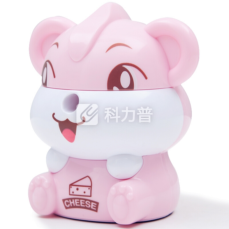 广博(GuangBo)自动进铅卷笔刀削笔器学生用品 快乐鼠颜色随机 单个装XBQ97004