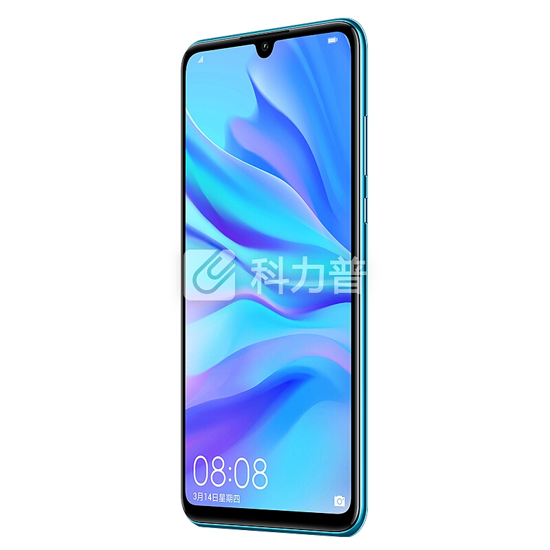 华为 HUAWEI nova 4e 3200万立体美颜AI超广角三摄珍珠屏4GB+128GB雀翎蓝全网通版双4G手机
