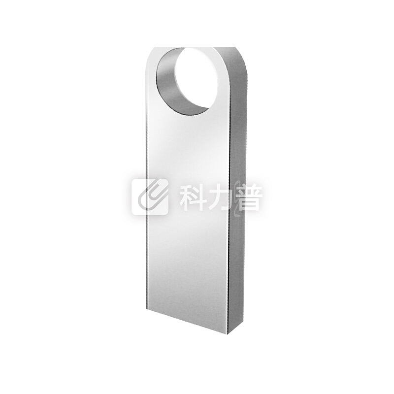 OV 32GB USB2.0 U盘 U-O 银色 金属耐用 简约时尚