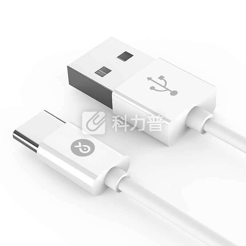 毕亚兹 Type-c数据线 快充安卓手机充电器电源线 1米 K18白色 华为P20/Mate10/荣耀V10/麦芒5/三星S8/小米5S6
