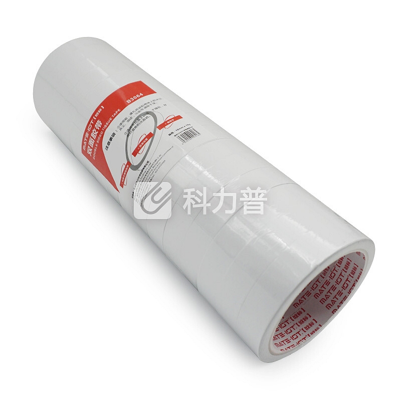 欧标(MATE-IST)棉纸双面胶带 9mm*10y(9.1米)32卷装 B3054