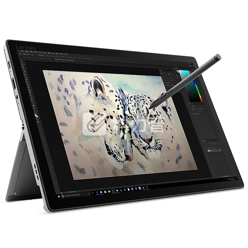 联想(Lenovo)MIIX520 二合一平板电脑 12英寸超轻薄笔记本电脑(i3-7100U 4G/128G SSD/内含键盘) 闪电银