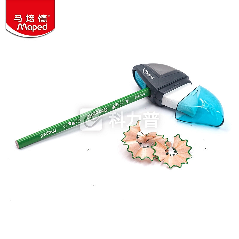 马培德 Maped 马培德（Maped） CH048110 尚酷转笔刀橡皮组合 绿色、紫色、红色颜色随机