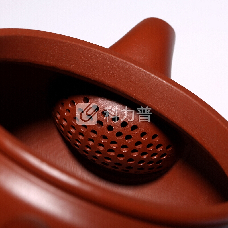 金镶玉 宜兴紫砂壶 紫砂功夫茶具原矿大红袍名家之作手工泡茶器 李小勤仿古壶250ml