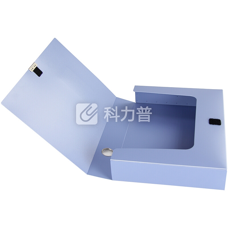 金得利(KINARY)DC-55 55mm加厚型档案盒文件资料盒A4 蓝色