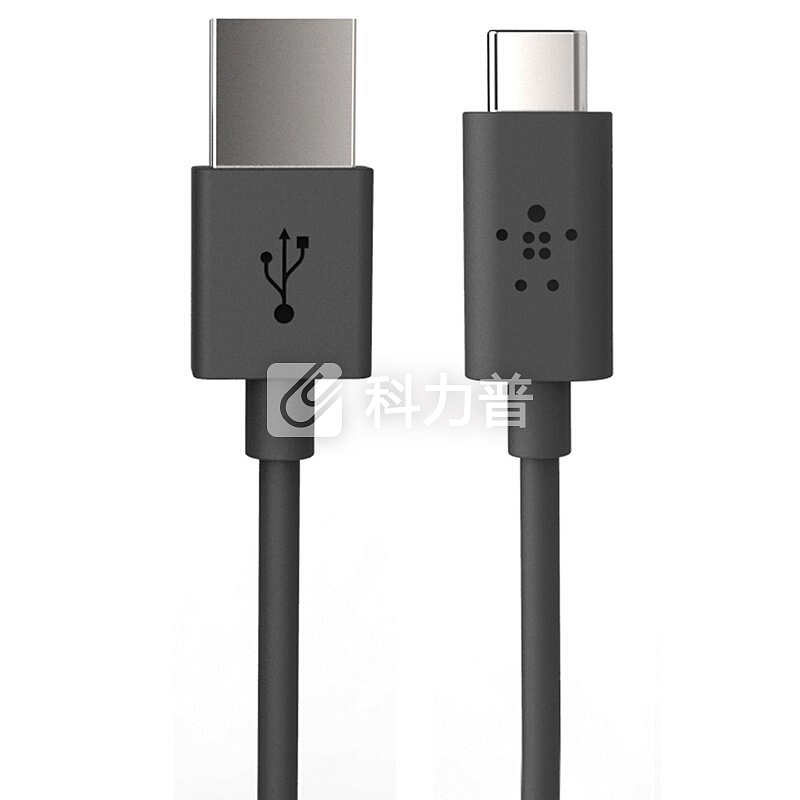 贝尔金(BELKIN)Type-C数据线 USB安卓充电线 快充手机转接头充电器支持iPad Pro/华为/荣耀 /小米/三星等