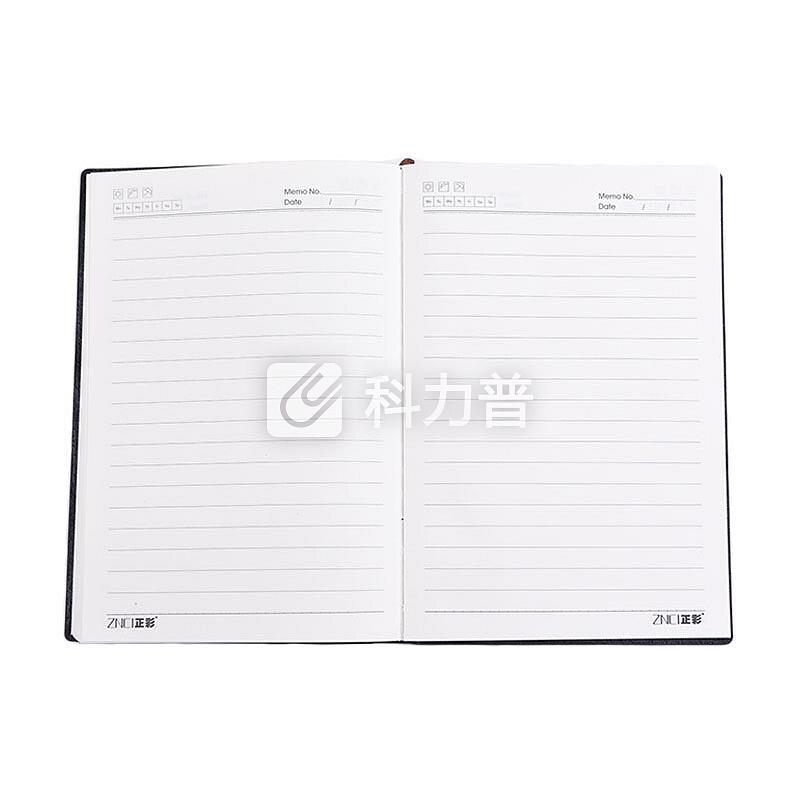 正彩(ZNCI)A5软面抄系列记事本/商务办公用品笔记本文具/会议记录本/日记本子136页 4317-A5黑色