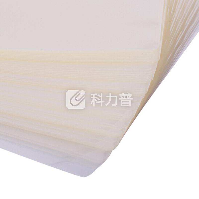 可得优(KW-triO)高透塑封膜/护卡膜/过塑膜 耐用加厚 文件照片塑封 A4塑封膜8丝(100张/盒)