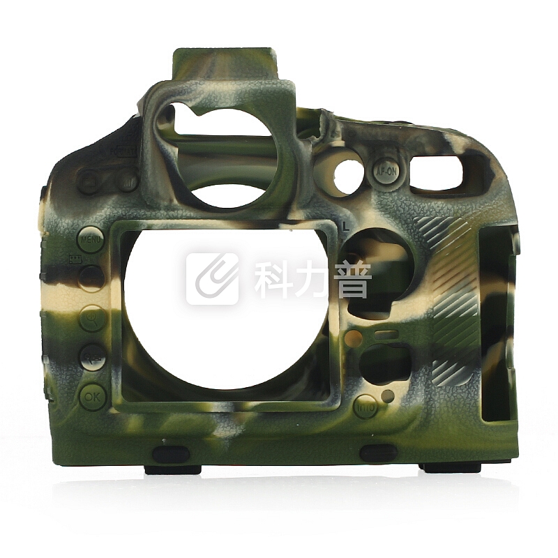 奇乐思(KEYLUCKS)800E硅胶套保护套 适用于尼康D800 D800E相机内胆包保护壳迷彩色