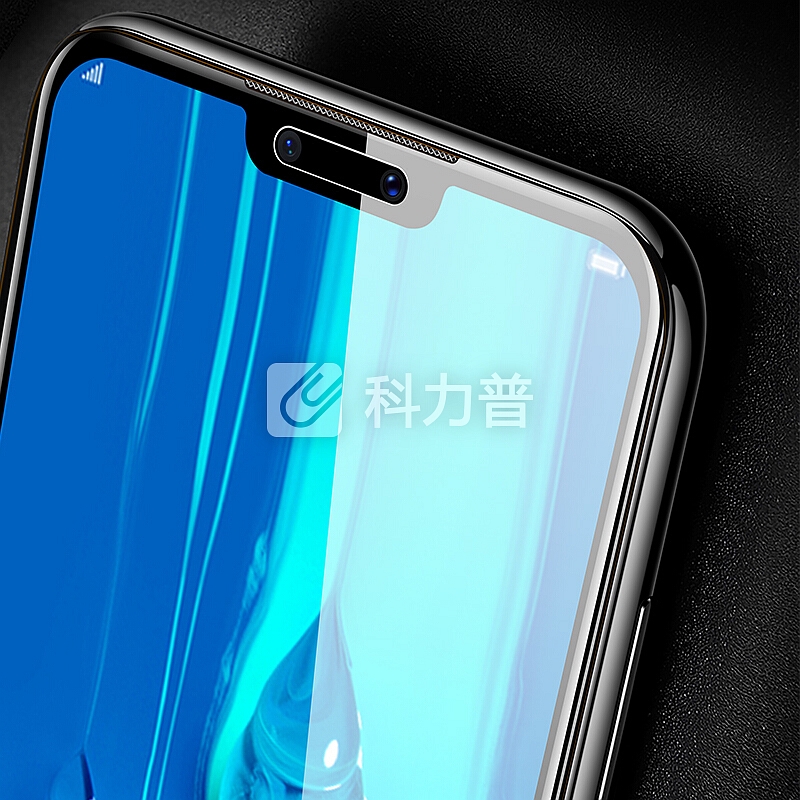 瓦力(VALEA)华为畅享9plus钢化膜 华为畅享9Plus全屏覆盖钢化膜自动吸附高清手机保护膜 黑色