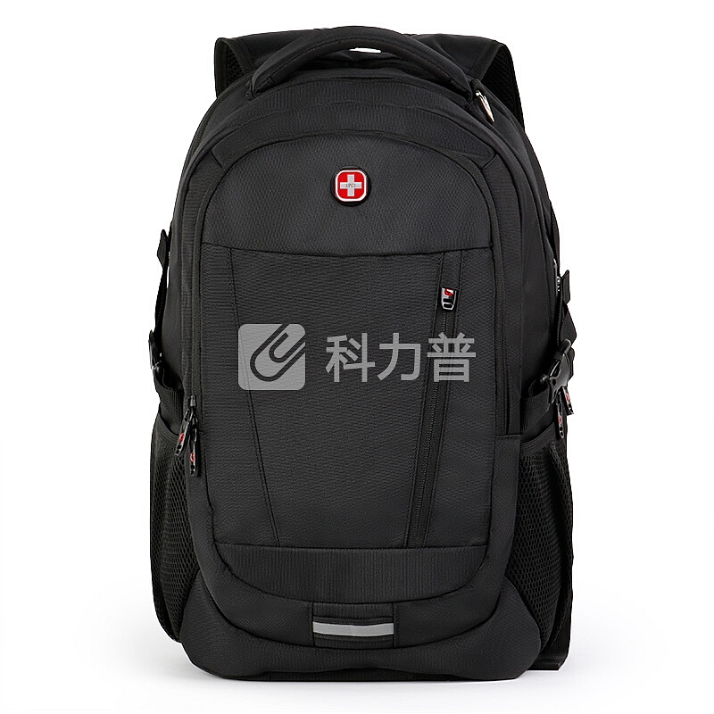 CROSSGEAR 加密防盗 双肩包商务笔记本电脑包15.6英寸 男休闲运动大容量旅行背包双肩书包 CR-9008I黑色