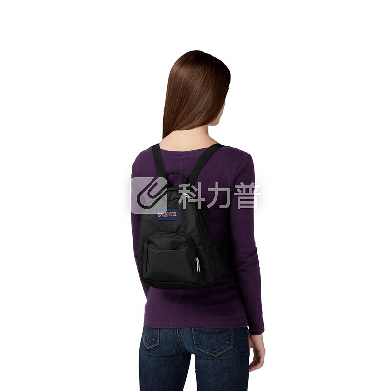 JANSPORT JANSPORT杰斯伯迷你儿童双肩包书包背包TDH6008黑色