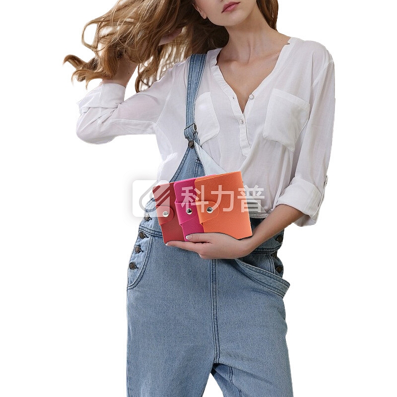 每度 MEIDU 每度（MEIDU）商务女士24多卡位名片夹 银行信用会员公交卡套卡包MX0006颜色随机