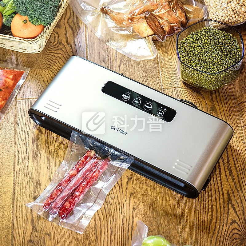 得力(deli)14885 自动真空收纳包装机真空机 家用商用真空封口机