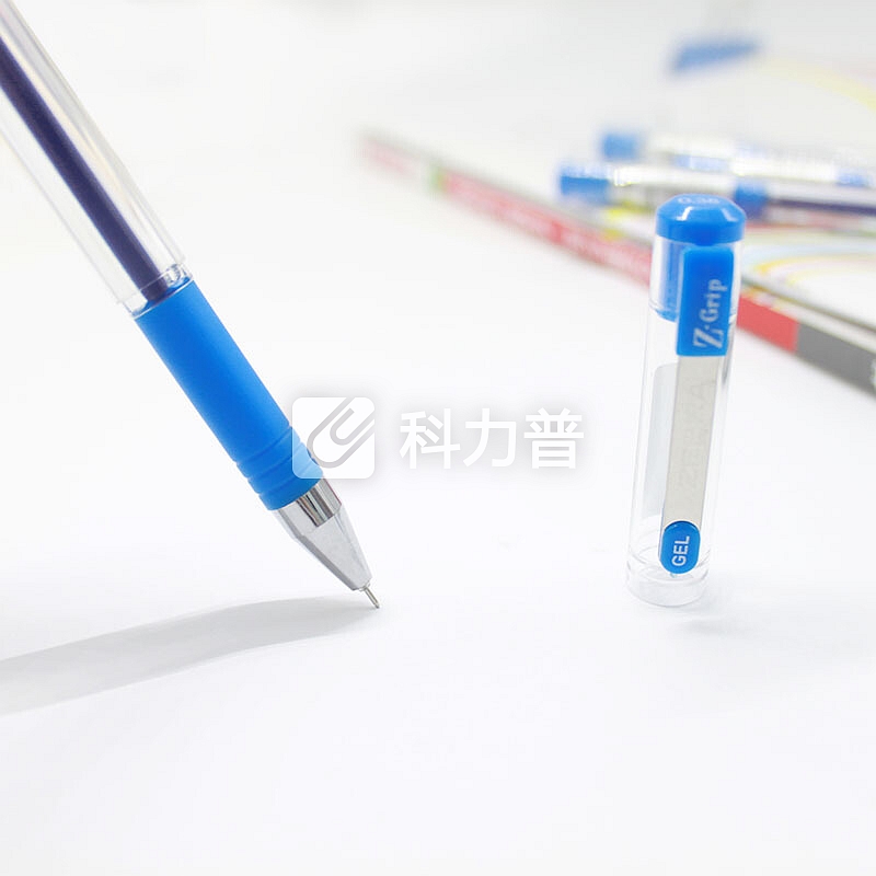 斑马 ZEBRA 日本斑马牌（ZEBRA）C-JJS1 真好中性笔 0.38mm 蓝色 10支装