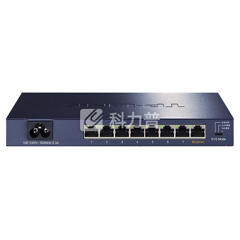 TP-LINK TL-SG2008 8口全千兆Web网管交换机
