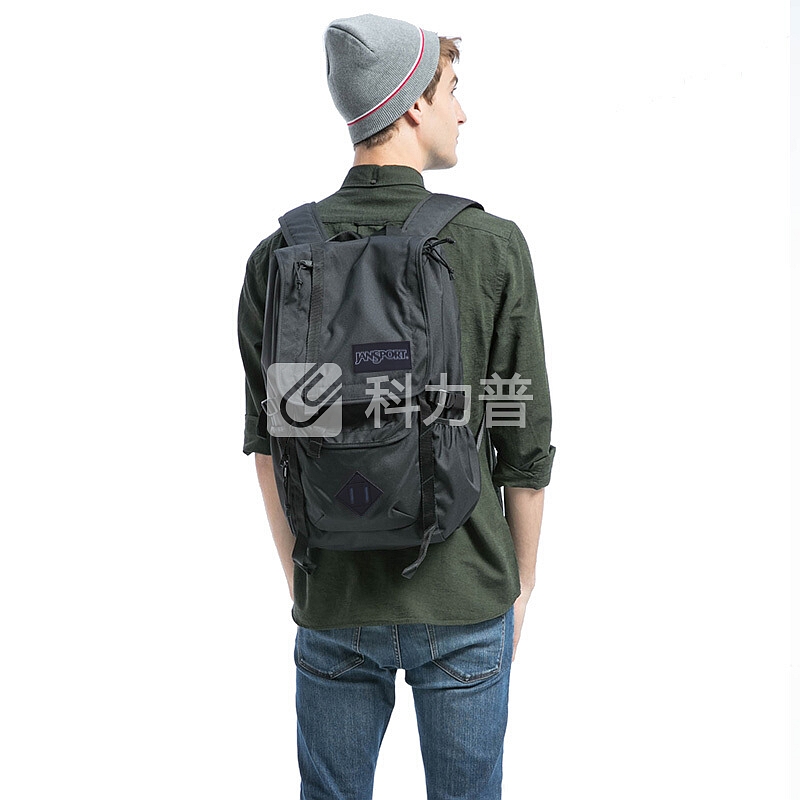 JANSPORT JANSPORT杰斯伯15英寸电脑双肩包背包书包T52S008黑色