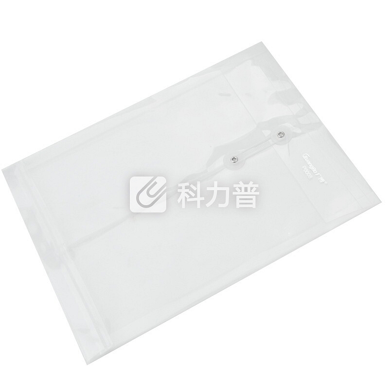 广博(GuangBo)12只装A4加厚透明文件袋/PP档案袋/办公用品P0008
