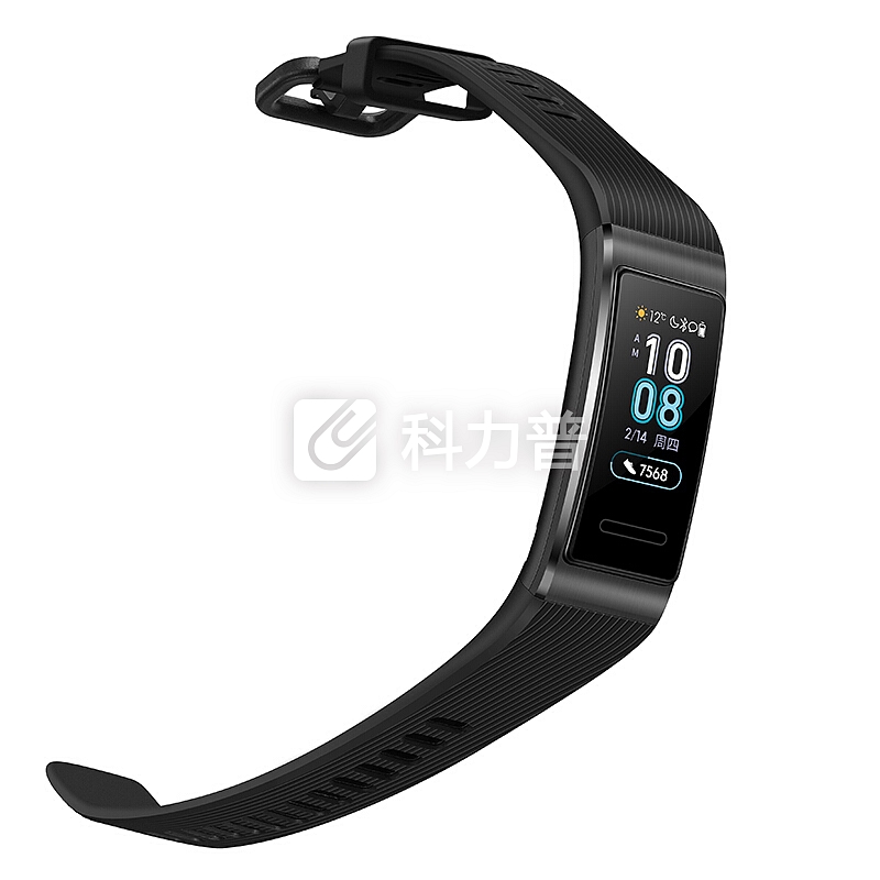 华为手环3 Pro 曜石黑(高清彩屏+智能手环+睡眠监测+触控+GPS+游泳+支付+Android+IOS通用+运动手环)