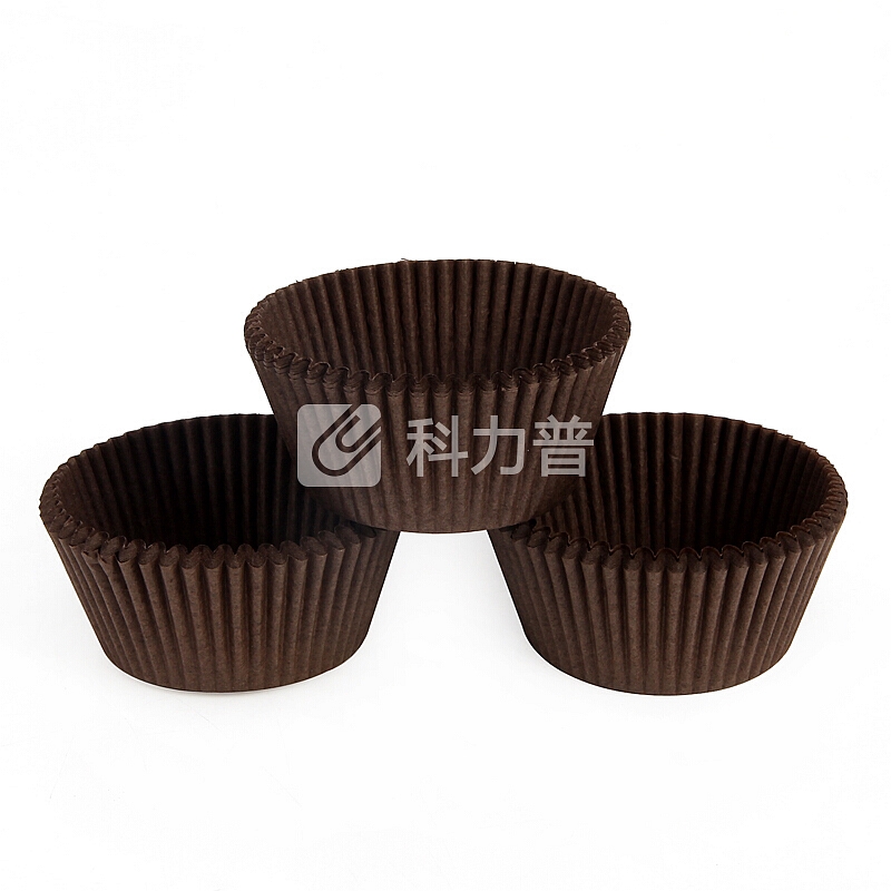 学厨 CHEF MADE 马芬杯蛋糕纸托2号褐色烘焙纸杯100个装WK9283
