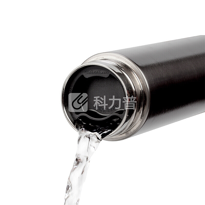 【全场五折】不锈钢保温杯茶杯商务简约创意水杯旋转盖轻量杯便携旅行户外直身杯 闪耀 钛金灰 钛金灰 330ML