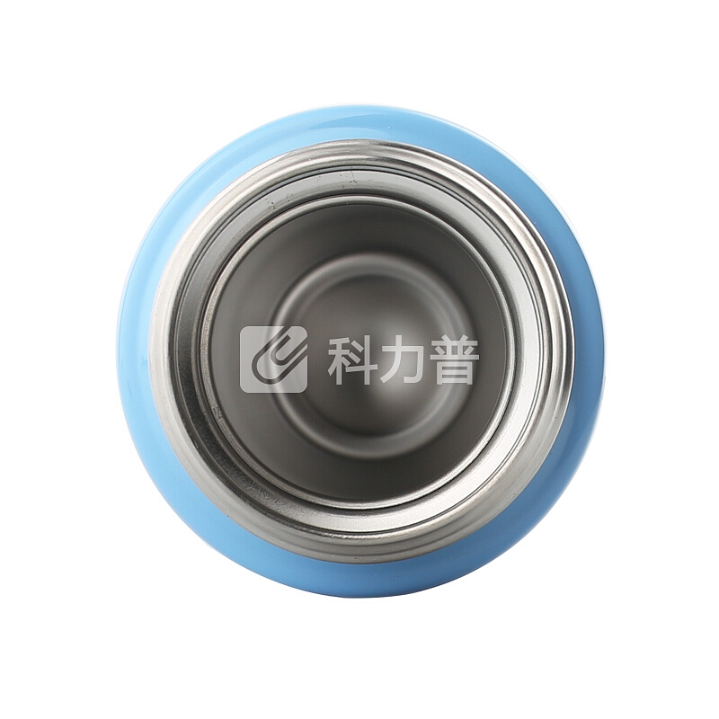 好乐家(HAOLEJIA)保温杯 F24 350ml不锈钢真空杯子 男女学生水杯 儿童便携户外茶杯 创意直身杯 海蓝